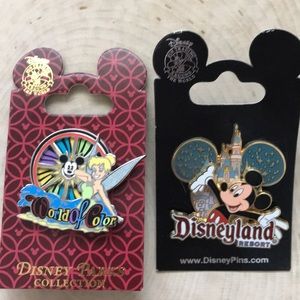 Disney Trading Pins - 2 Disneyland Pins (b16)